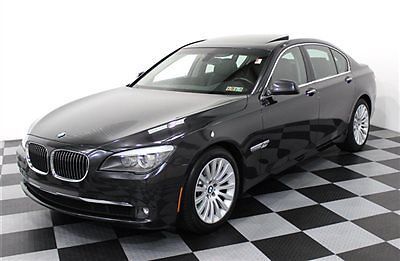 09 new body style bmw 7 series sedan with bmw 100,000 mile warranty certified na