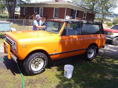 1977 international scout ii traveler sport utility 2-door 5.6l