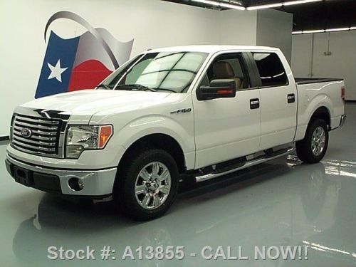 2010 ford f-150 crew leather 6-pass sync side steps 71k texas direct auto