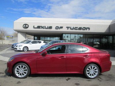2008 awd 4wd red automatic v6 leather navigation sunroof sedan