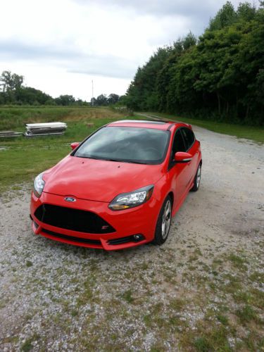 2013 ford focus st power moonroof turbo fast 6 speed