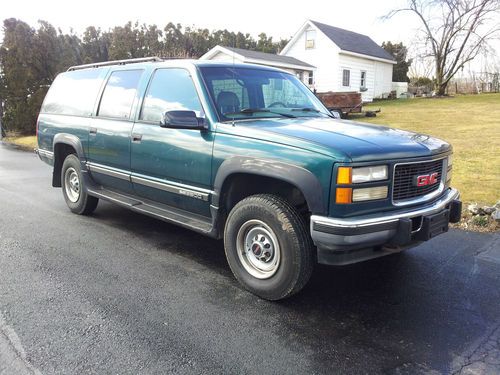 1995 gmc suburban 6.5 turbo diesel leather chevrolet 2500 4x4