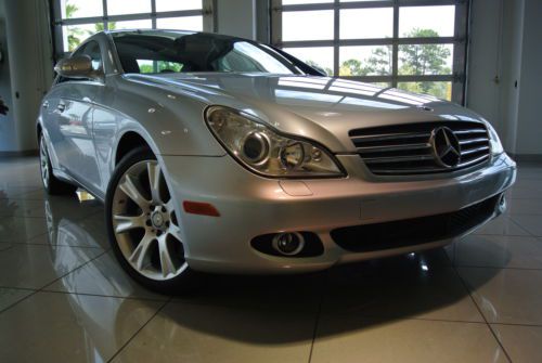 2008 cls500  silver on black