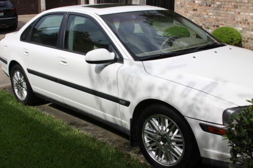 2001 volvo s80 t6  ** salvage title **