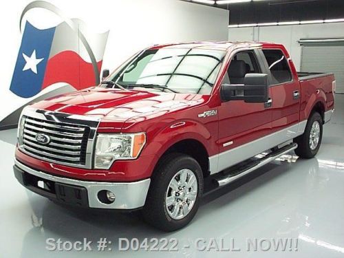 2012 ford f-150 texas ed crew ecoboost side steps 39k texas direct auto