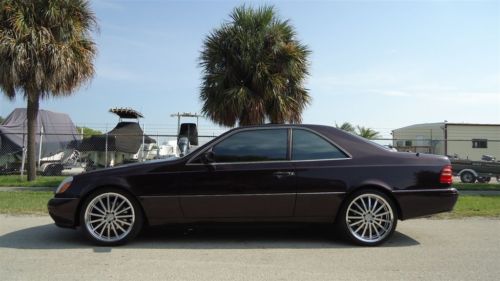 1999 mercedes benz cl500 premium luxury sport coupe power and luxury meets here