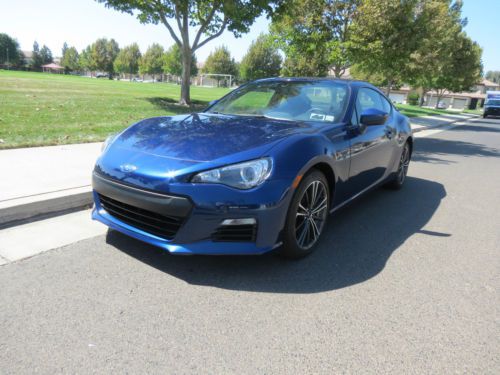 2013 subaru brz frs fr-s premium manual immaculate condition blue!