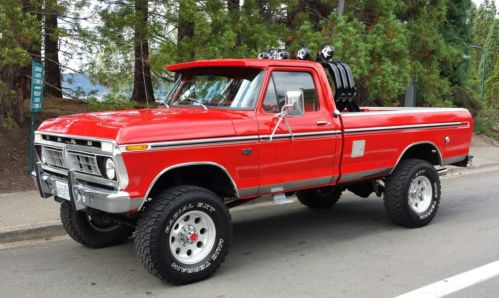 highboy f250 1976 4x4 ford 109k miles original cars 2040