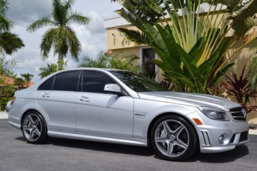 2008 mercedes c63 amg navigation hids sunroof 451 hp ipod heated leather 65k