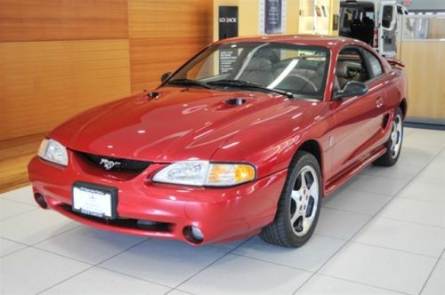Used svt cobra with manual trans low miles  classic traded on a gt500