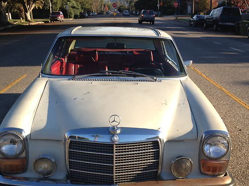 1971 mercedes 250 c coupe original californian car! super clean! rare classic!