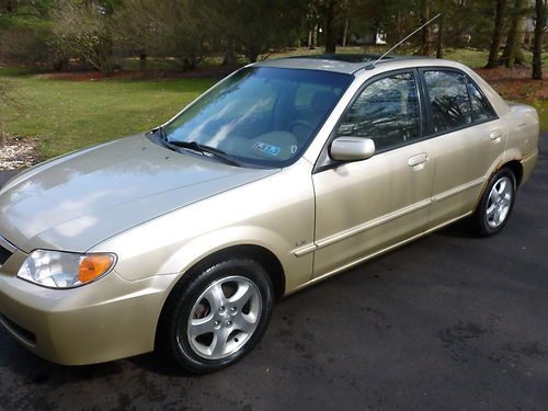 2002 mazda protege lx sedan 4-door 2.0l no reserve- new pa inspection sticker