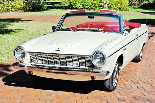 63 dodge dart 270 convertible 6 cly automatic with power sterring best ive seen