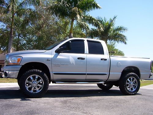 2006 dodge ram 2500 cummins diesel 4x4 lone star edition lift kit chrome 20" rim