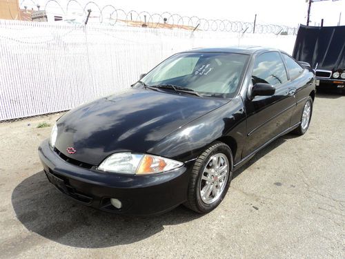 2002 chevrolet cavalier ls sport coupe 2-door 2.2l, no reserve