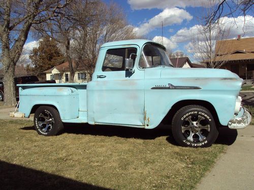 1958 chevrolet apache pickup shortbed