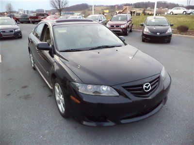 05 mazda 6 s sport v6 automatic leather bose moonroof cd changer power seat