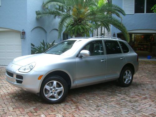 Porsche cayenne s, auto, wood, one owner, florida vechicle,