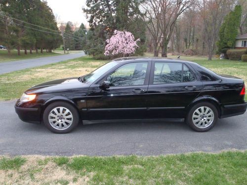 2002 saab 9-5 turbo sedan--like new-83k-one owner-inspected-no reserve-no rust