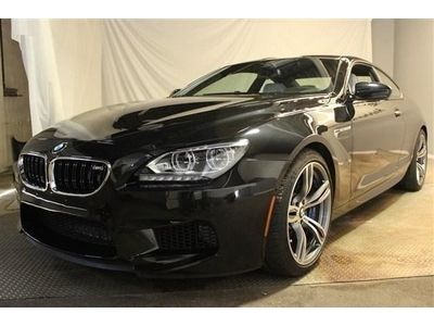 2013 bmw m6 coupe black sapphire metallic with silverstone ext. lthr loaded