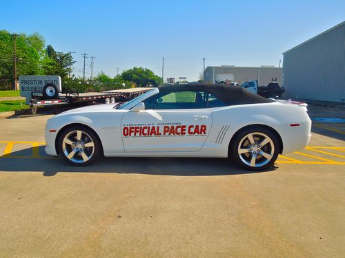 2011 camaro ss true indianapolis 500 pace car with only 98 miles must see