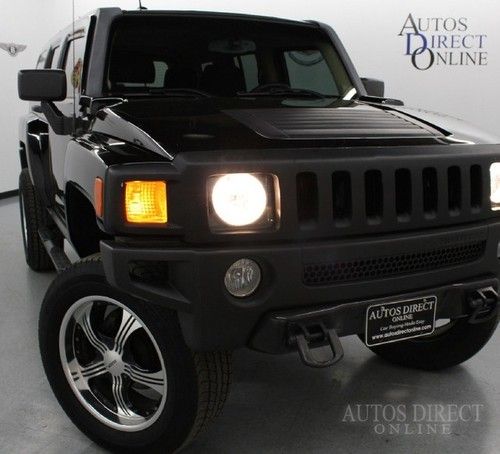 We finance 2006 hummer h3 4wd auto 1owner cleancarfax rnngbrds towpkg cd susppkg
