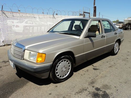 1990 mercedes-benz 190e 2.6 sedan 4-door 2.6l, no reserve