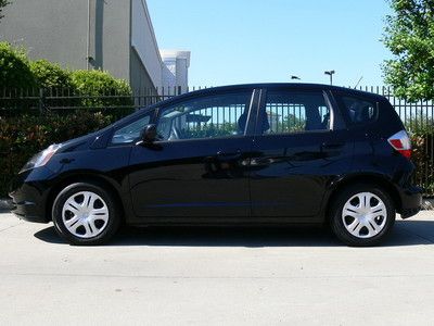 Honda fit 5 speed manual trans crystal black exterior cd player cruise control