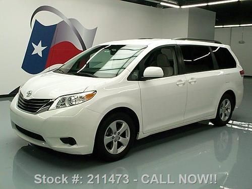 2012 toyota sienna le 8-passenger rear cam only 23k!! texas direct auto