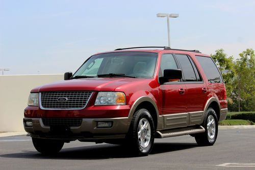 Mint cond-2004 expedition eddie bauer-1ownerloaded-3rd seat-certified-no reserve