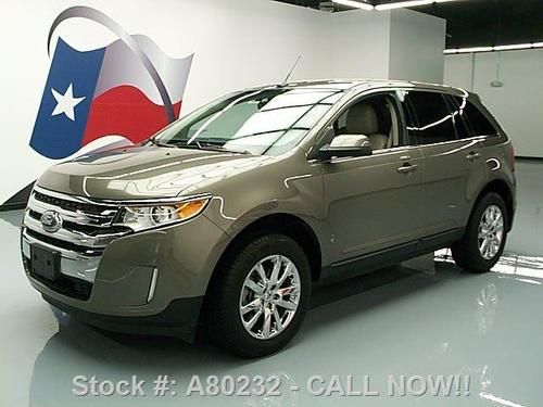 2013 ford edge limited rear cam htd leather sync 22k mi texas direct auto
