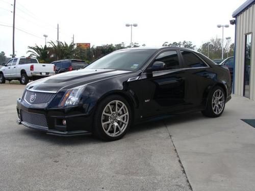 2009 cadillac cts-v black low mileage, stock, no problems. excellent condition!