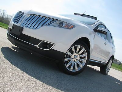 2012 lincoln mkx awd limited panoramic vest roof xenon navigation camera thx