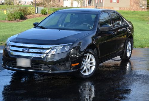 2011 ford fusion s 6 speed manual transmission great gas mileage