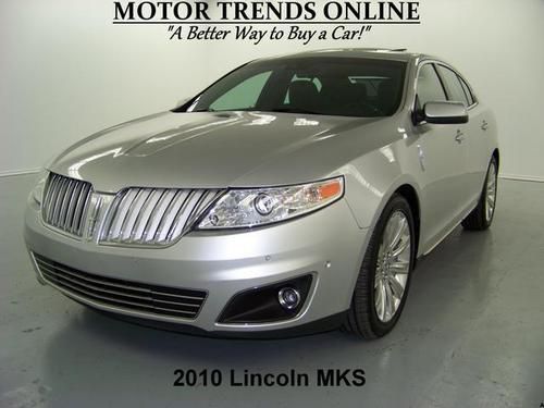 Awd navigation rearcam ecoboost htd ac seats twin turbo 2010 lincoln mks 20k