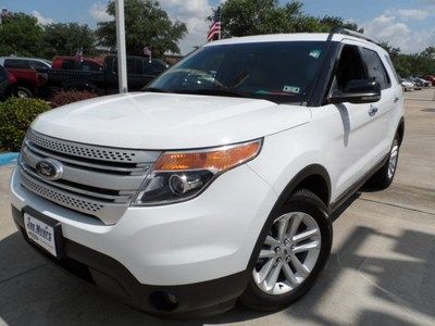 2013 explorer xlt factory warranty leather heated seats all power options