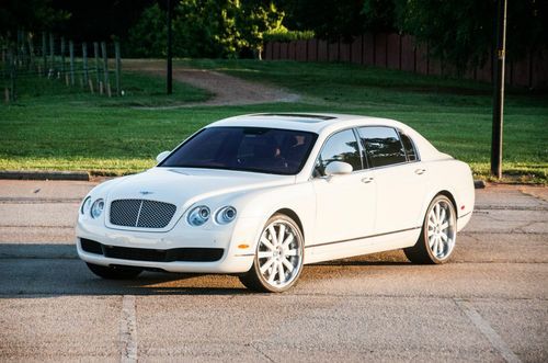 2006 bentley continental flying spur 41k miles 22" hre wheels clean carfax