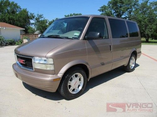 04 safari van 4.3l vortec 8 passenger tx-owned rear a/c well maintained clean