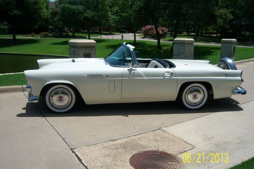 1956 thunderbird  pure classic original luxury sports car