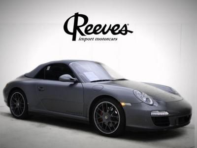 11 911 gts grey leather 6 speed convert 3.8l sunroof 4-wheel abs 6-speed m/t a/c
