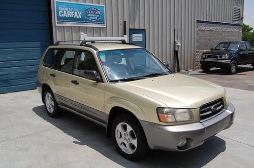 Warranty 2003 subaru forester 2.5l xs awd 27 mpg alloy fog cd suv 03 4wd 4x4 wgn