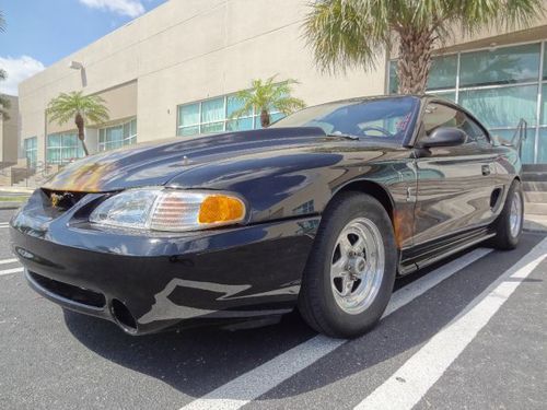 1995 ford mustang cobra votrech supercharged street / strip no reserve !