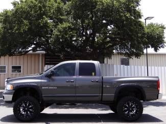 Gray slt 5.9l i6 4x4 rough country lift fuel wheels kenwood sirius amp research