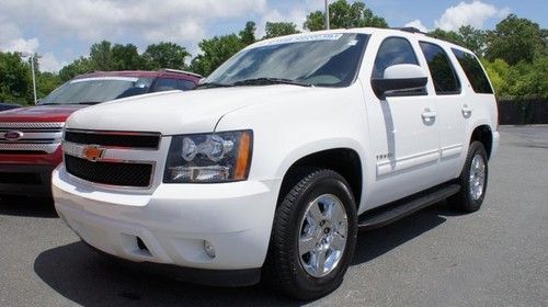 12 tahoe lt white grey leather 20 wheels $0 down $437/month!