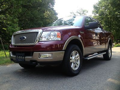 Perfect condition 4x4 crew cab leather sunroof lariat one owner must see!!