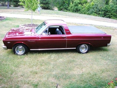 1966 ford ranchero pickup "no reserve" custom classic show car street hot rod