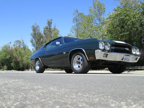 1970 chevelle ss 396. not a clone. comes with the original built sheet solid car