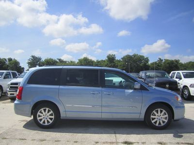 Brand new light blue 2013 chrysler town and country touring