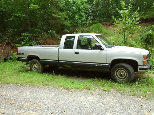 1989 chevrolet extended cab 4x4  pickup truck