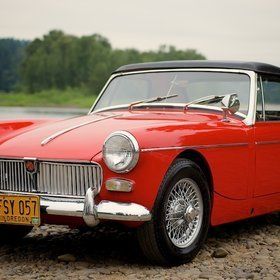 1965 mg midget mgb mga roadster hard top convertible